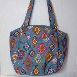 Vera Bradley Glenna Shoulder Bag Painted Medallion
